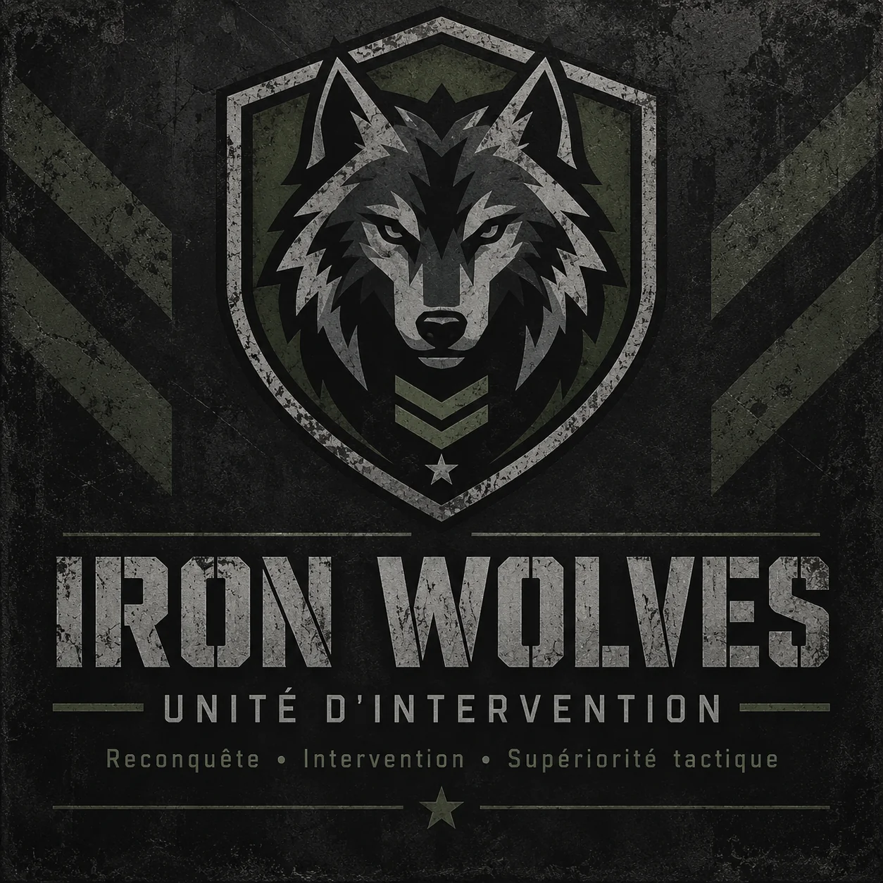 Emblème Iron Wolves